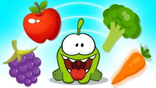 Learn Vegetables Fruits Name فيديوهات تعليمية تعرف على اسم الخضار Learn Arabic With Om Nom 