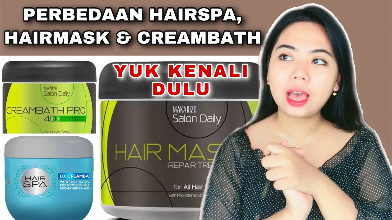 Perawatan Rambut Rusak | Hair Mask Yang Bagus Untuk Rambut Rusak dan Rontok Gak Perlu Ke Salon. 