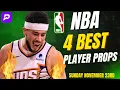 NBA PRIZEPICKS TODAY | 4 BEST PLAYER PROPS | SUNDAY | 11/23/2025 | NBA BEST BETS