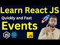 React JS Tutorial for Begginers in Hindi - Handle Events