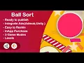 Ball Sort - Color Bubble Sort Puzzle Unity Complete Admob Unity Ads iOS Android