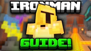 The COMPLETE IRONMAN Mining Guide Hypixel Skyblock