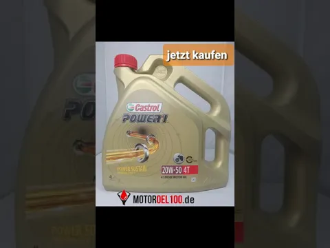 Download MP3 Das neue Castrol Power 1 4T 20W-50 4-Takt Motorrad Motorenöl