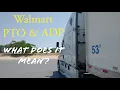 Walmart Driver PTO ADP Explained