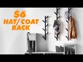 DIY Hat Rack Under 10 One Day Build