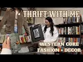 Cowgirl Chic THRIFT WITH ME - Vintage Western Cottagecore Grandma Aesthetic