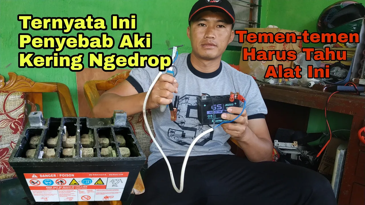 MEMPERBAIKI AKI KERING YANG LEMAH / SOAK | benerin aki soak