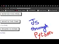 Python to make an html page with buttons that shows text when clicked