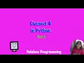 Creating a Connect 4 Game in Python - Part 3