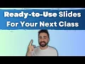 FREE Google Slides templates for Teachers