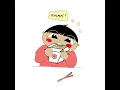 Illustration project - noodle blushing gif extra