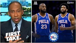 FIRST TAKE | " ALL EYES ON THE KING! " - Stephen A. says LeBron has the most to prove with 76ers