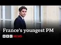Gabriel Attal becomes France s youngest prime minister BBC News