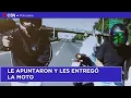 Lagu ASALTO en la AUTOPISTA RICCHERI: le APUNTARON y les ENTREGÓ la MOTO