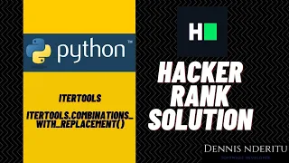 Python - itertools combinations with replacement