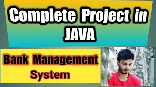 - Bank management System Project in JAVA