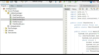 Java Client-Server Chat Application with File Sharing Computer Networks Project
