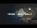 Download Lagu Hindia - Janji Palsu [ Unofficial Lyric Video ]