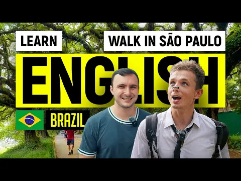 Comprehensible Input English - English Vlog in Brazil