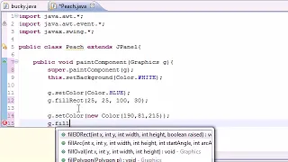 Java Drawing Graphics