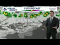 Latest Weather Scattered showers move in starting Wednesday evening