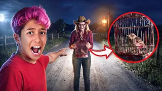 SE ENCONTRAR UMA MULHER COM UMA GAIOLA SUJA DE SANGUE FUJA!😱