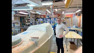 31 May 2023  Laminating aft deckhouse