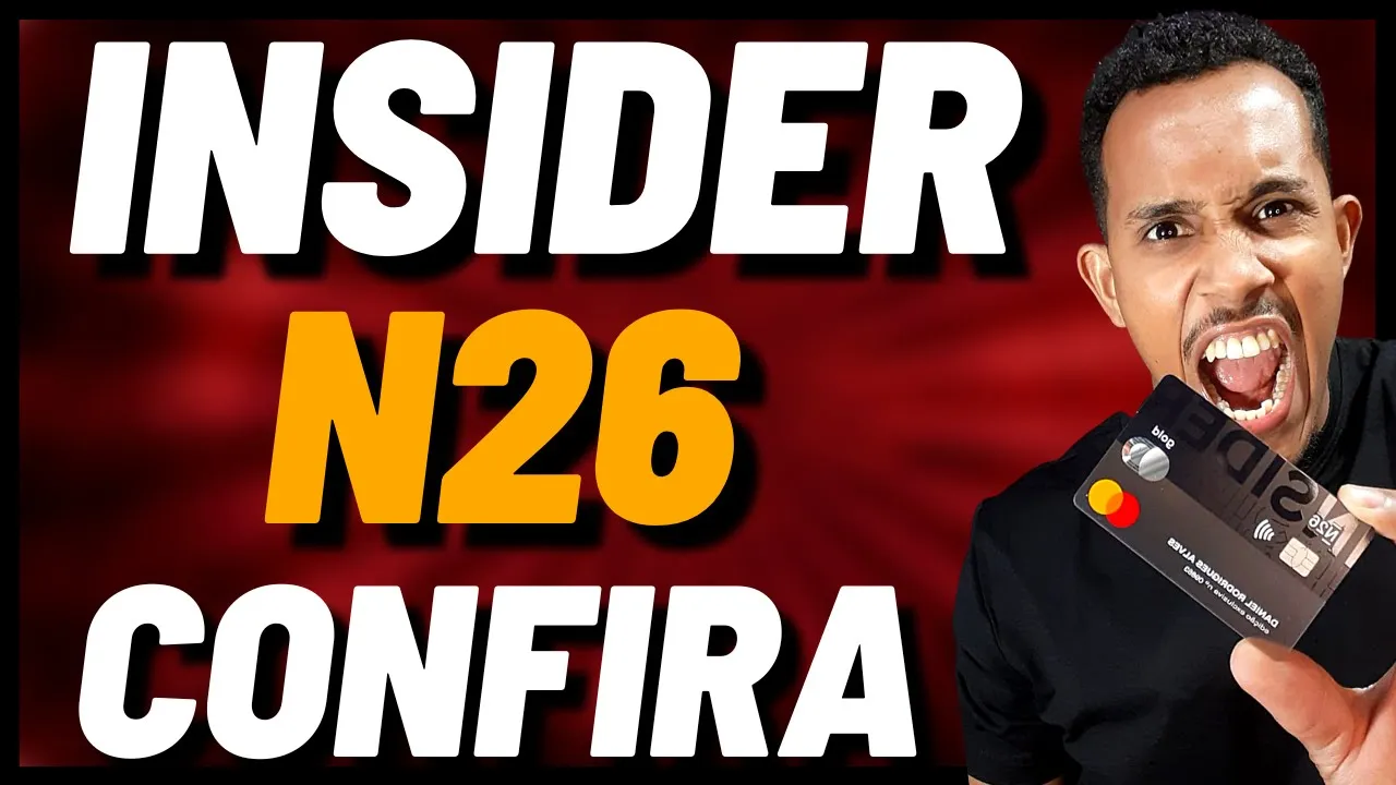 ATENÇÃO❗❗❗  VIREI INSIDER BANCO DIGITAL N26 | CHEGOU MEU KIT PESADO