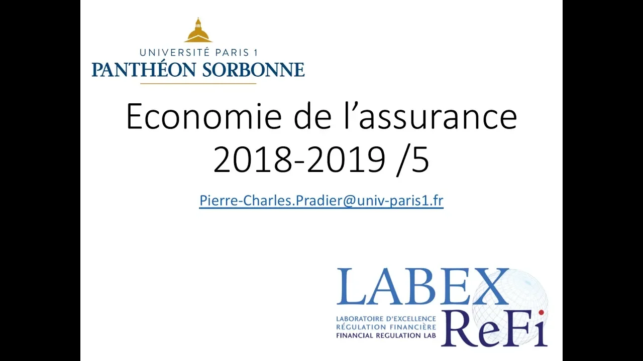 Economie de l'assurance 2019 - 5