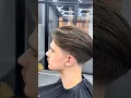 middle part taper fade #fyp #taperfade #hairstyle #barber #fijiicuts