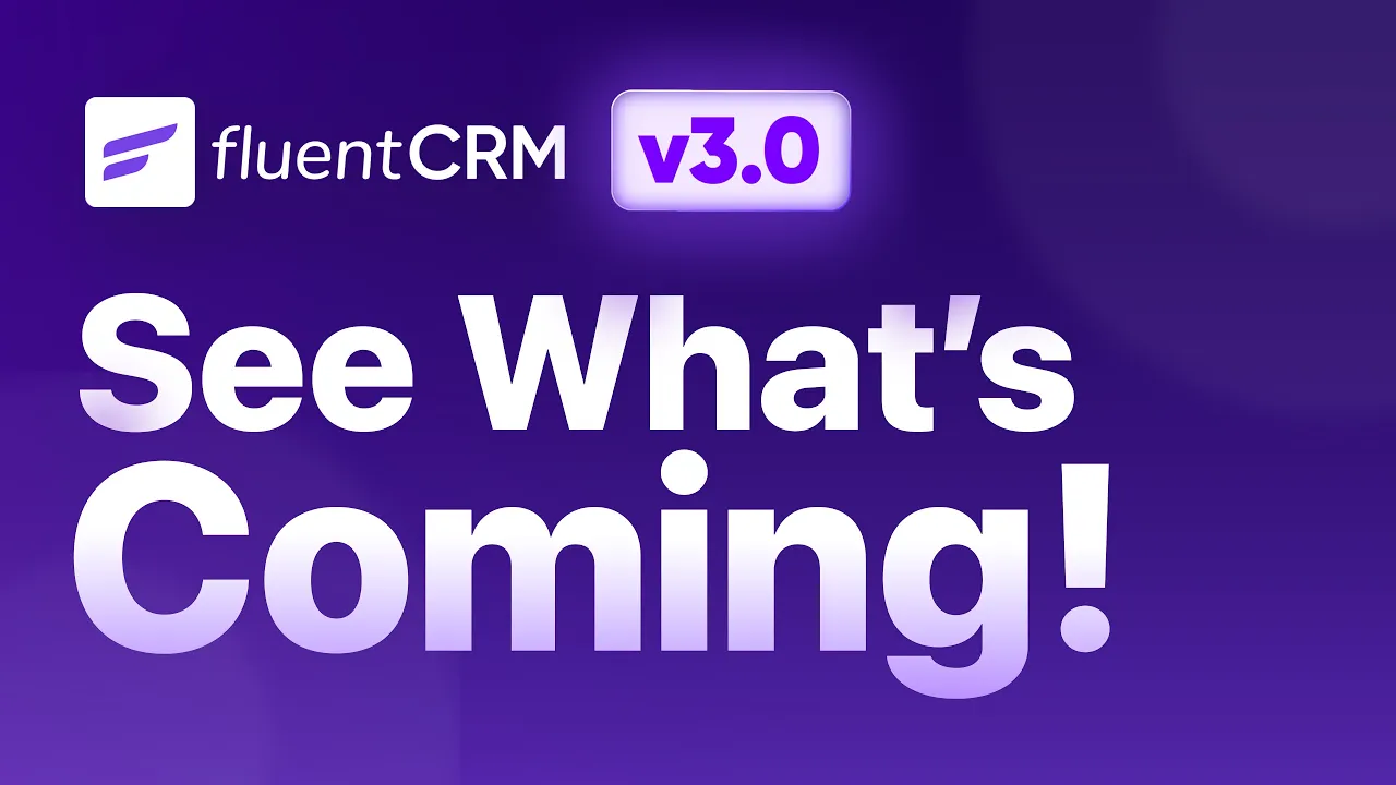 FluentCRM 5 years video