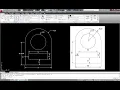 AUTOCAD 2D Practice Drawing Exercise - 2 Basic Tutorial for Beginners