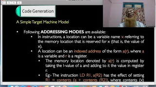 Code Generation Compiler Design - A Simple Target Machine Model