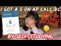 how to self-study and get a 5 on AP Calculus AB BC