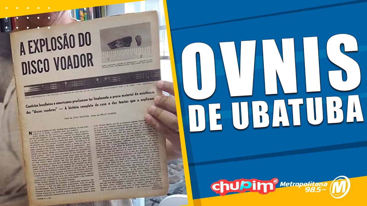ESSE CASO TEM DOCUMENTOS QUE COMPROVAM A EXISTÊNCIA DE OVNIS