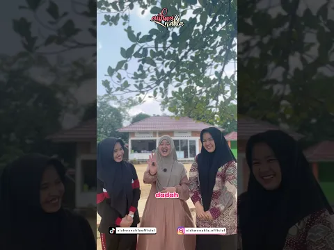 Jangan lupa inget orang tua dirumah ya 👌 #aishwanahla #keluarganahla