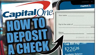 How to Deposit a Check on Capital One App
