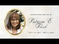Patricia Fleck Memorial Service