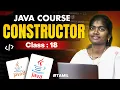 Java Programming 2025 Ep - 18 Constructor in Java with Sample Program in