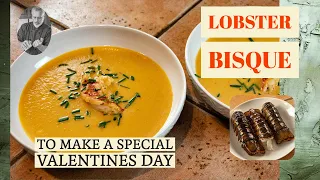 Lobster Bisque - Another Valentines Day Recipe Chef Terry