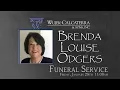 Brenda Louise Odgers