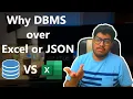Excel vs SQL Why use a Database if we have Excel HINDI