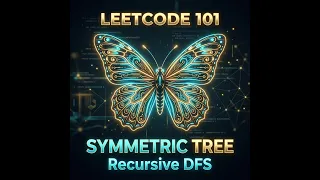 LeetCode 101 Symmetric Tree in less than 5 minutes Recursive DFS