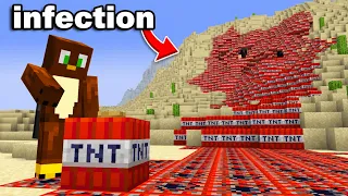 I Made ALL BLOCKS Spread like Infections