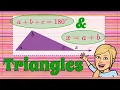 Triangles Interior Exterior Angles 8 G A 5