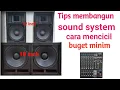 Download Lagu cara membangun sound system rakitan modal minim dengan mencicil