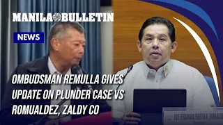 Ombudsman Remulla gives update on plunder case vs Romualdez, Zaldy Co