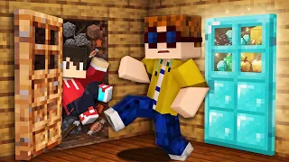 ARMER vs.REICHER TÜR KAMPF in Minecraft!