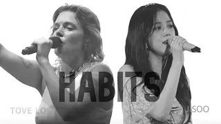 Download HABITS - Tove Lo \u0026 Jisoo [ LIVE VERSION ] MP3