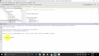 Lesson 7 Python Data Structures Enums